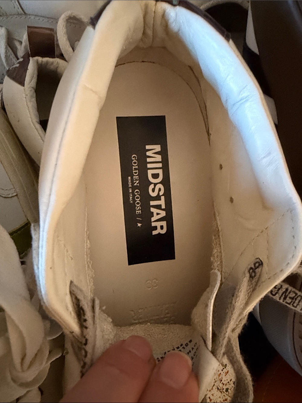 Golden Goose Mid Star Sneakers with Paint Splatter - Picture 12 of 12